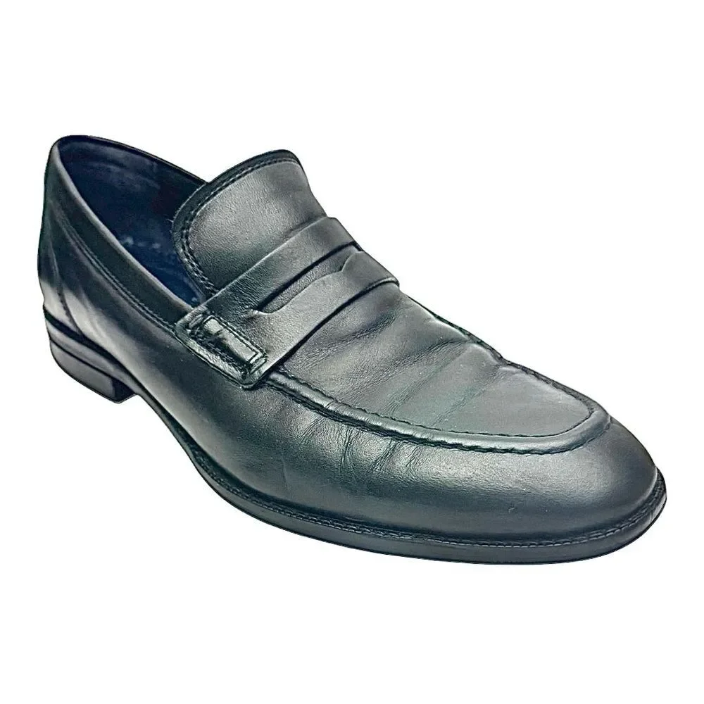 Cole Haan Grand 360 Black Leather Loafers Men’s Size 7.5M Dress Shoes